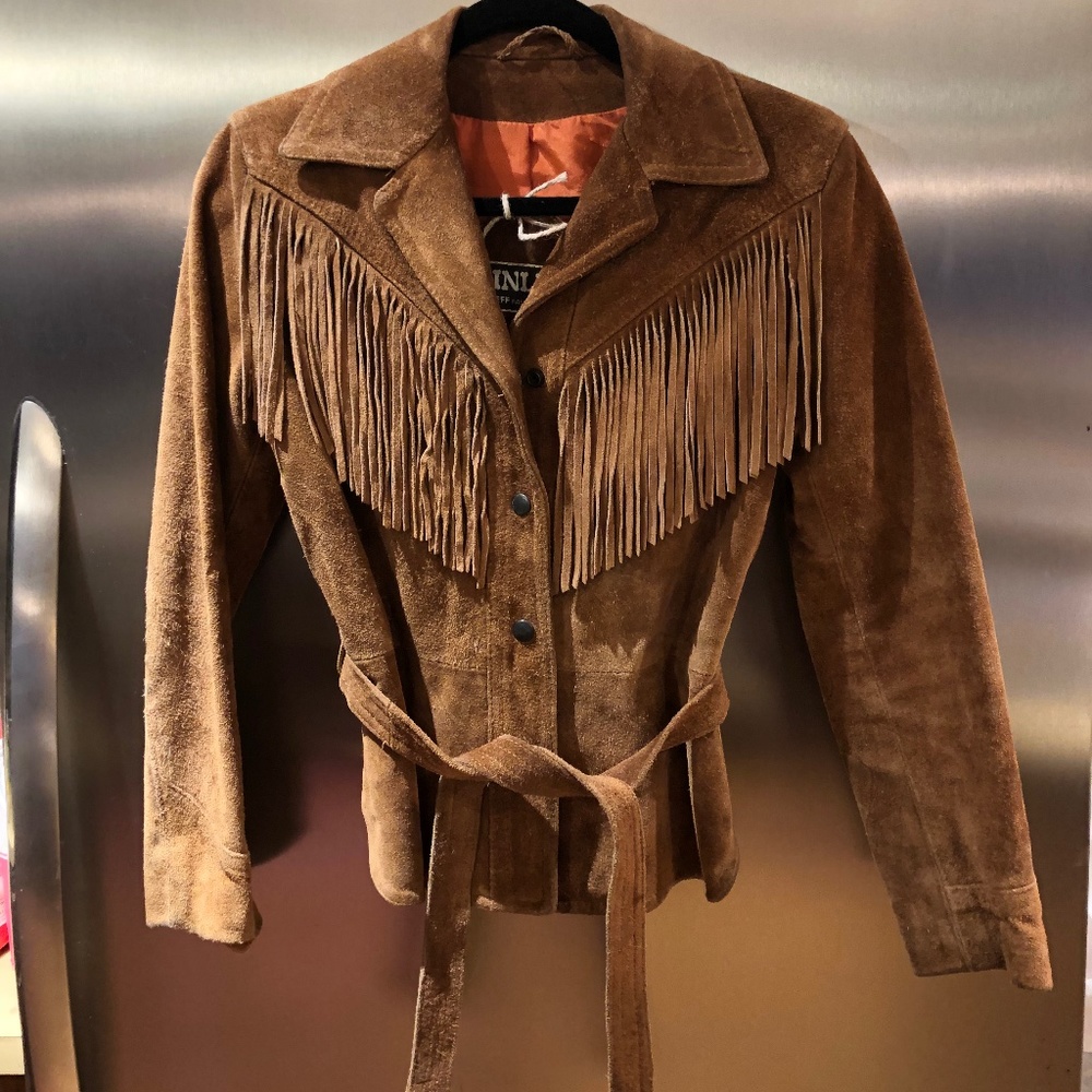 Vintage 1978 Winlit Suede Leather Jacket - Women’s 9